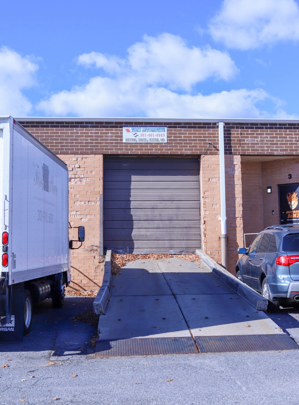 Tony Automotive storefront at 8041 Queenair Drive Suite 2, Gaithersburg, MD
